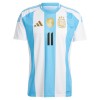 Maillot Foot Argentine Di Maria 11 Domicile 2024
